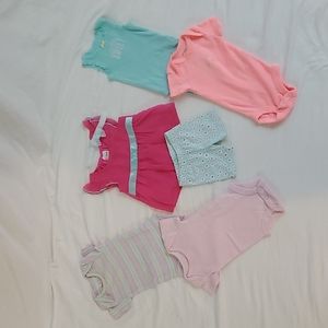 Newborn Bodysuits 5 Piece